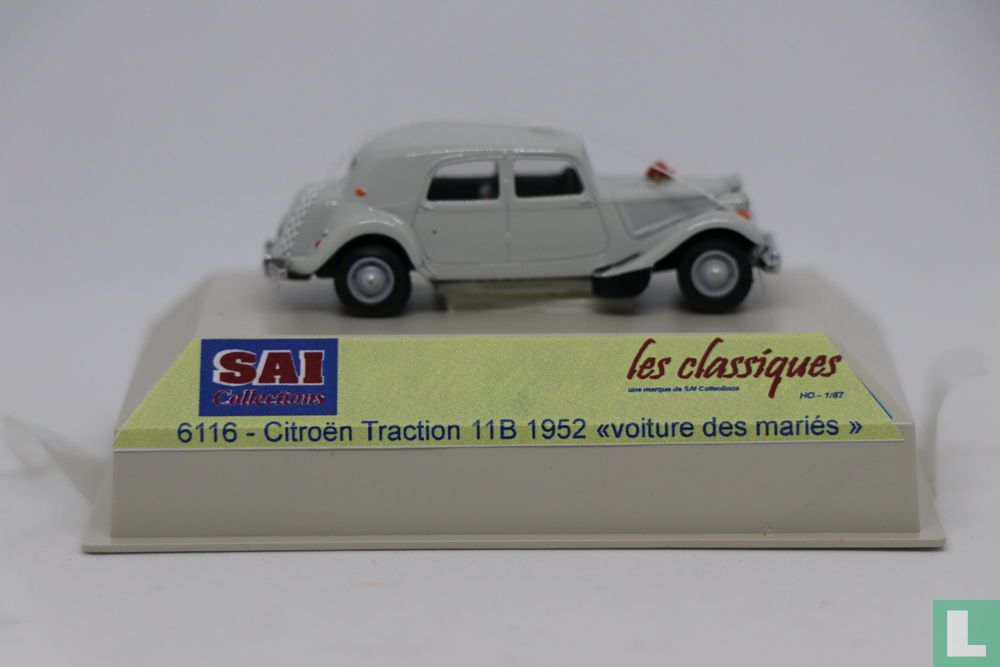 Citroën Traction 11B 1952 - Modèle Réduit Collection 1/24 édition Hachette - Occasion