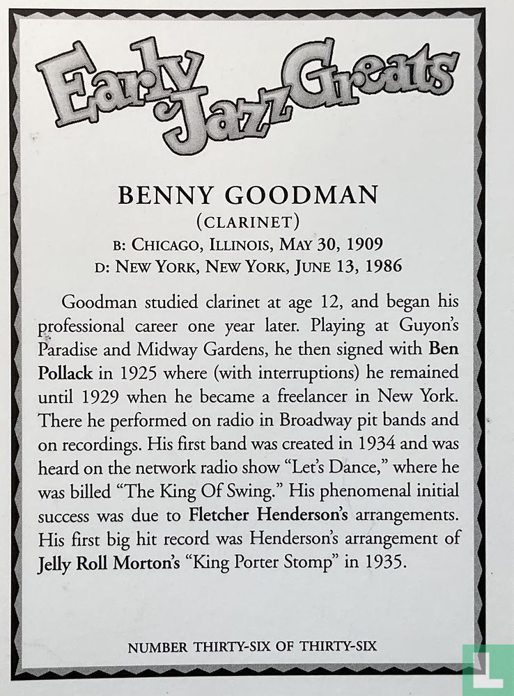 Benny Goodman