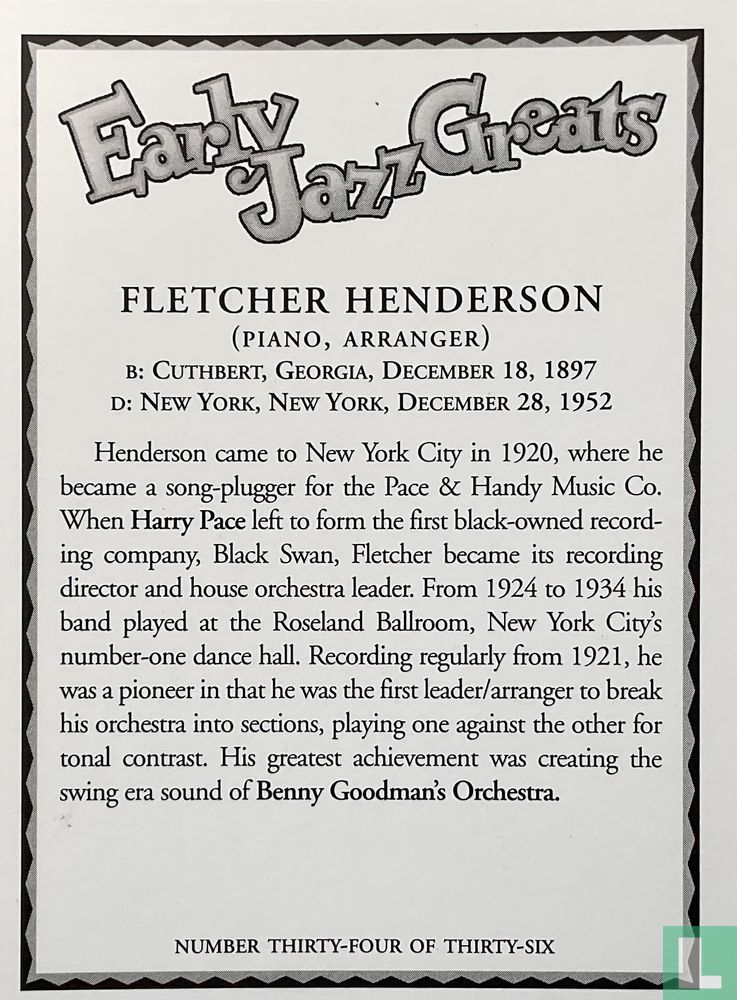 Fletcher Henderson