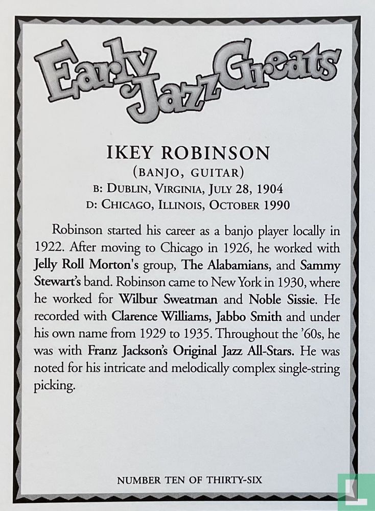 Ikey Robinson