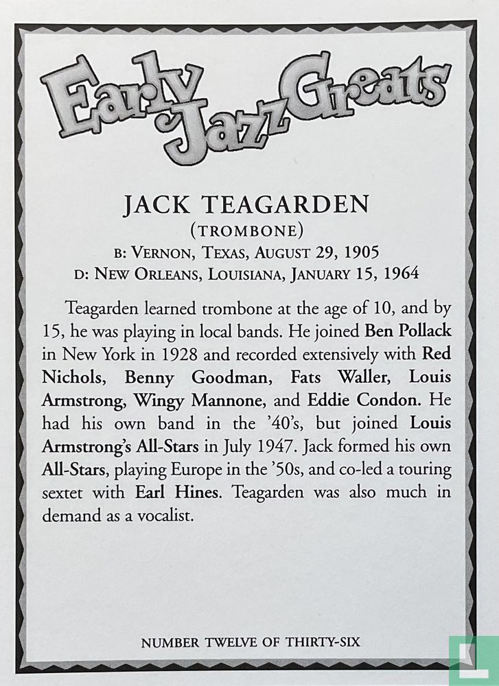 Jack Teagarden