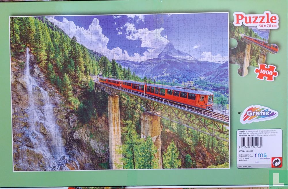 Trein in bergen