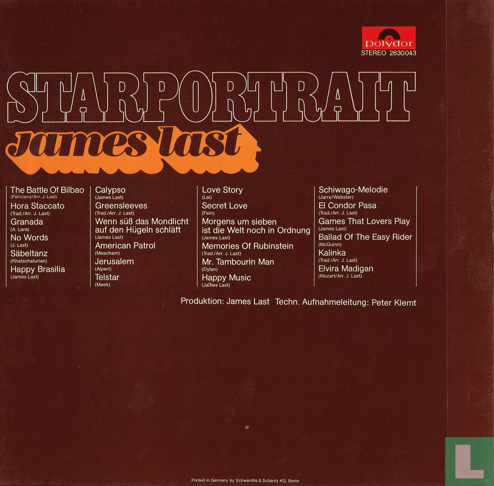 Starportrait James Last