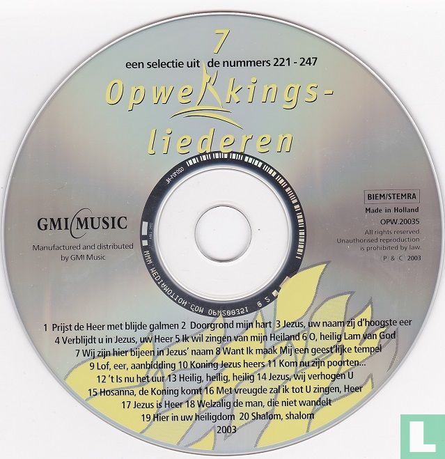 Opwekkingsliederen (7 en 8)