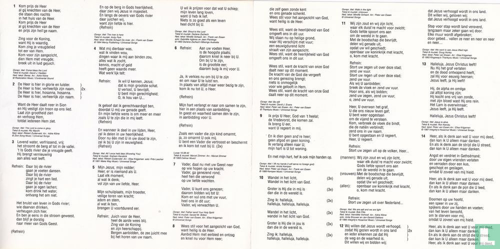 Opwekkingsliederen (19)