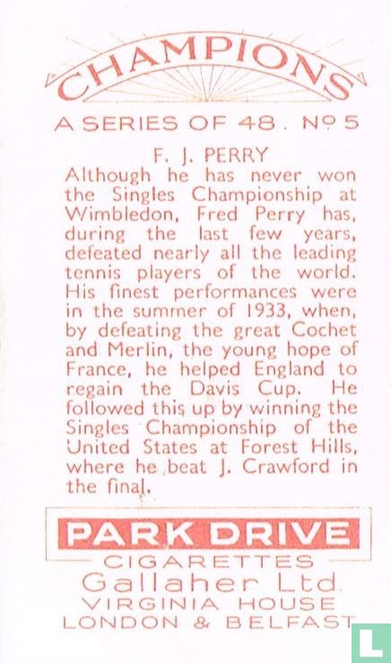 F. J. Perry
