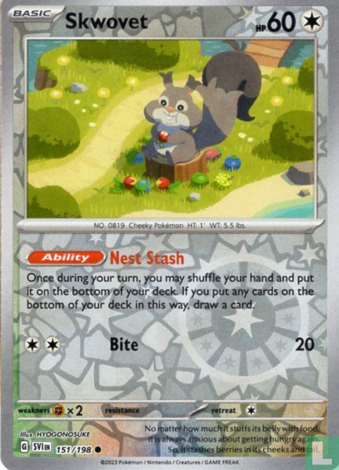 Skwovet (reverse holo)
