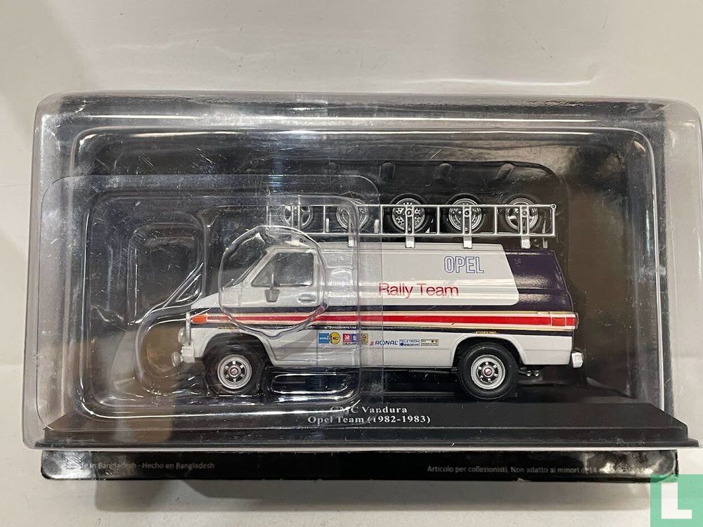 Voiture Rallye 1/43 - N°46 GMC Vaudura - Rothmans Opel Rally Team - Altaya - Neuve Boîte Fermée