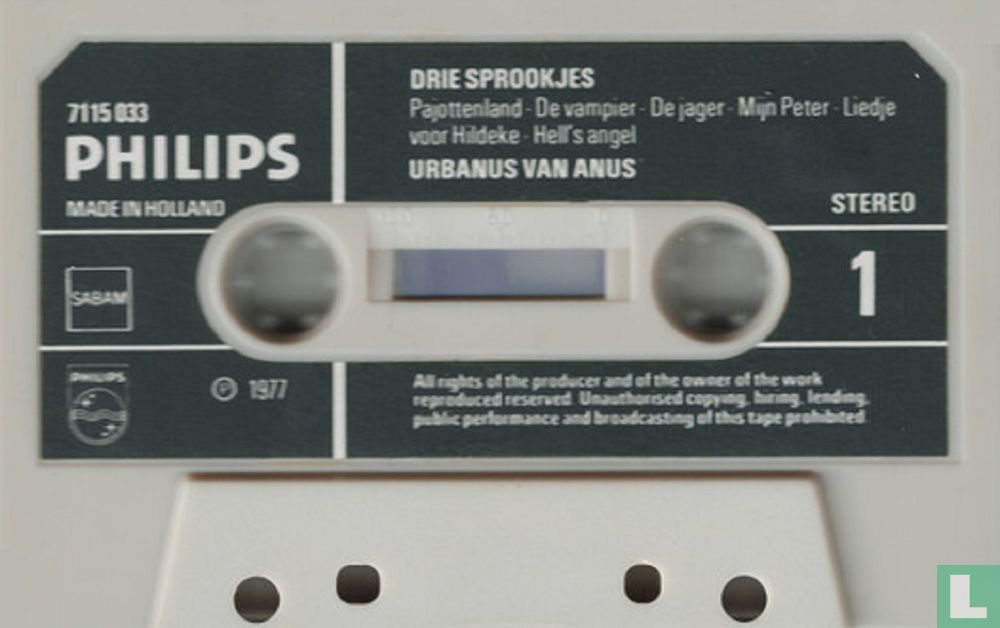 Urbanus Van Anus – Drie sprookjes