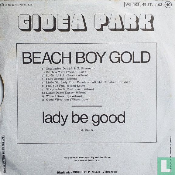 Beach Boy Gold