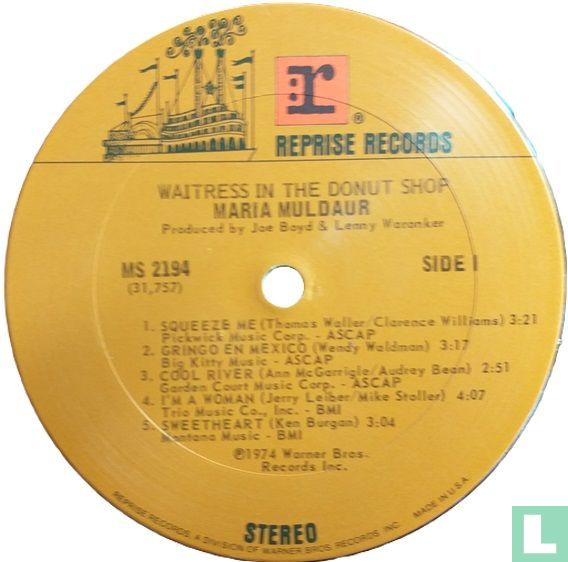 Waitress in a Donut Shop