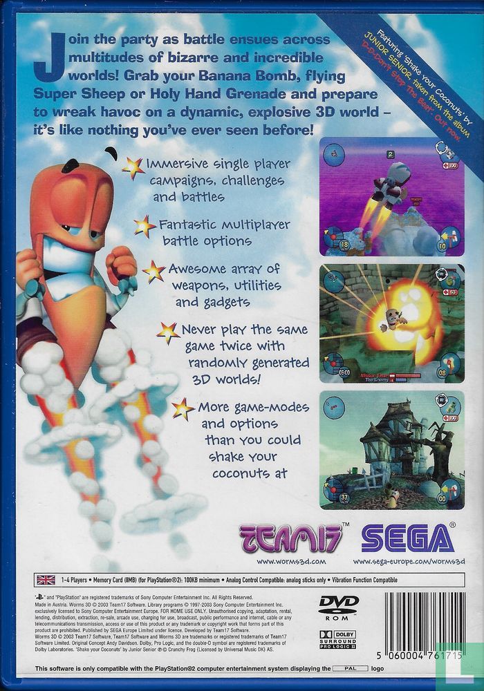 Worms 3D 