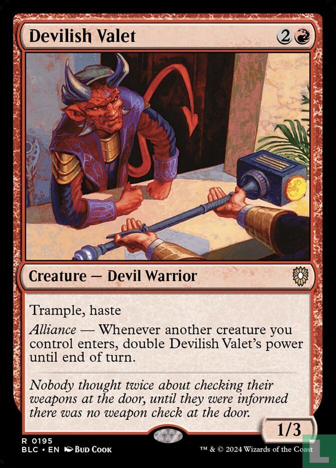Devilish Valet