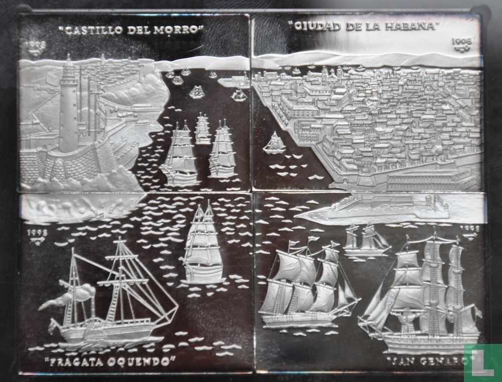 Cuba combination set 1998 (PROOF)