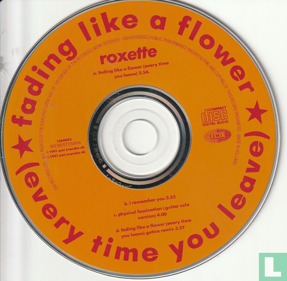 Fading Like A Flower