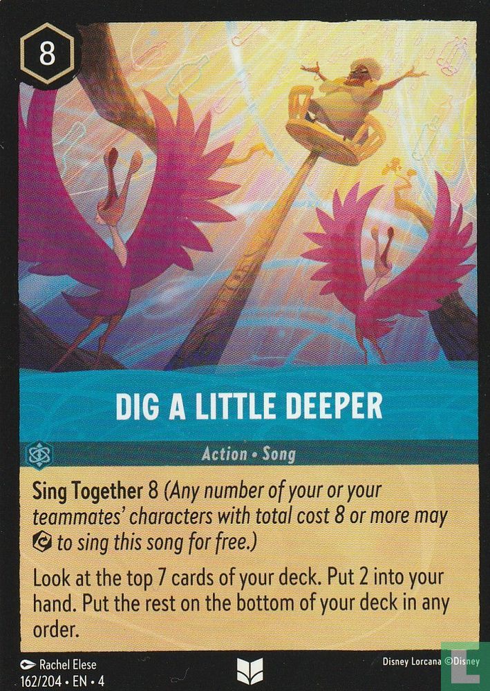 Dig a little deeper