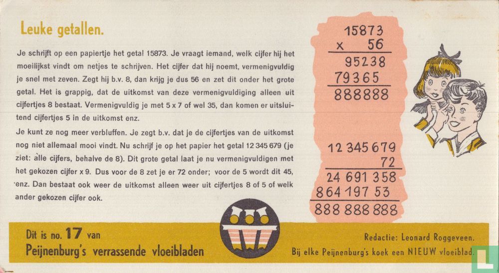 Leuke getallen.