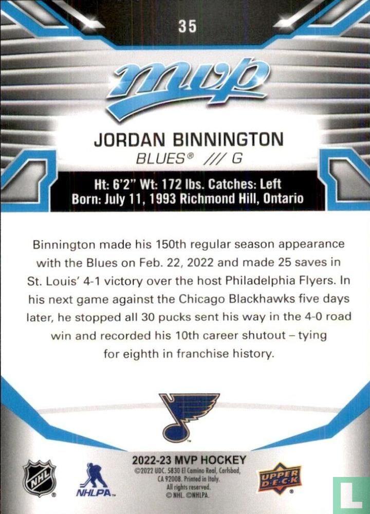 Jordan Binnington 