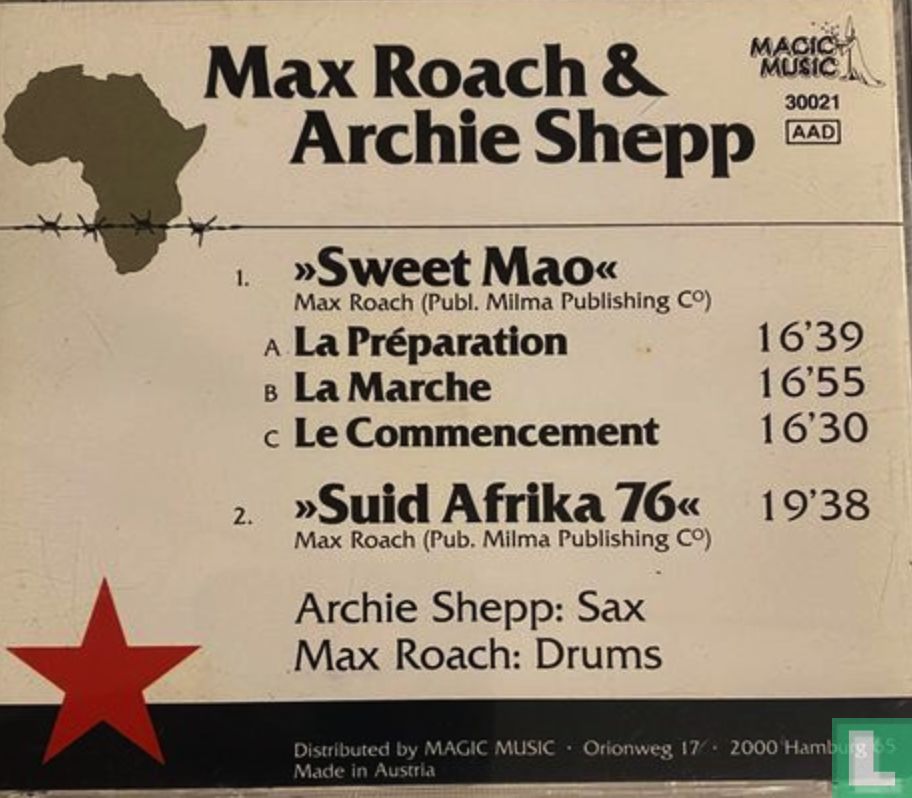 Max Roach & Archie Shepp