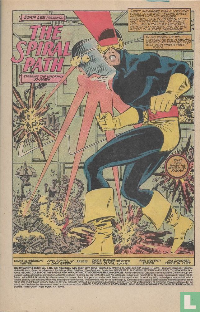 The Uncanny X-Men 199
