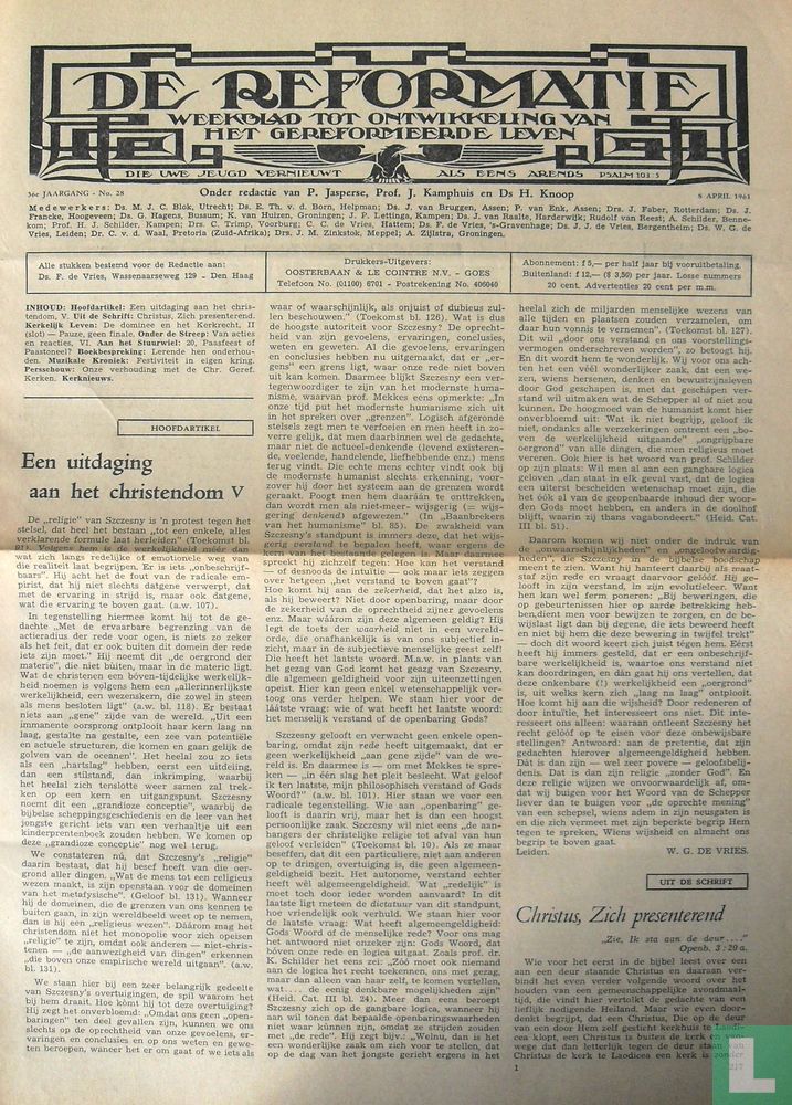 De Reformatie 28