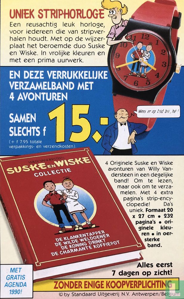 Einzigartige Comic-Uhr