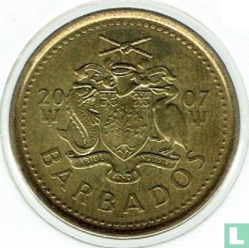 Barbade 5 cents 2007