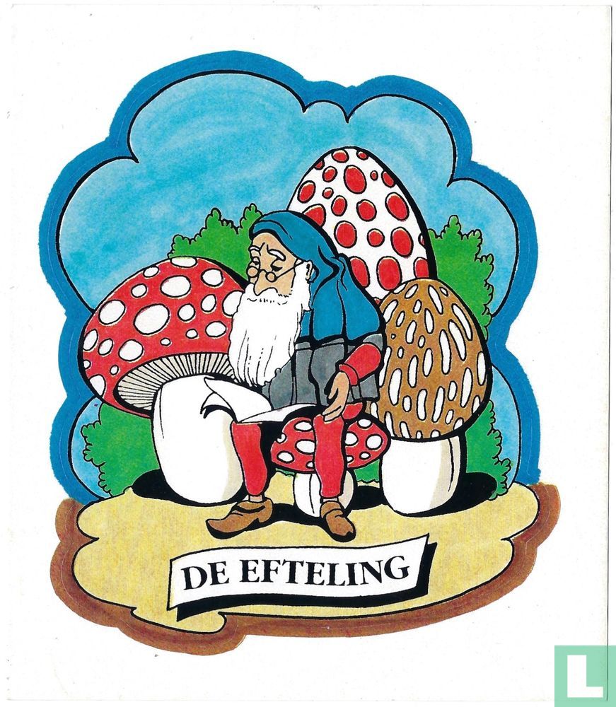 Kabouter Sticker Efteling