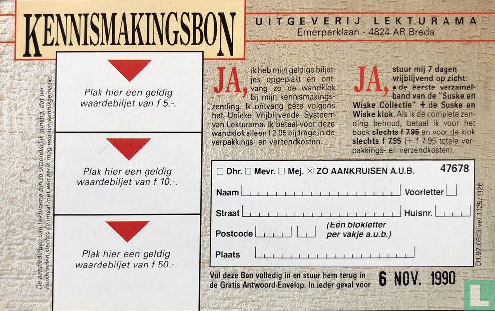 Exklusive Suske- und Wiske-Uhr