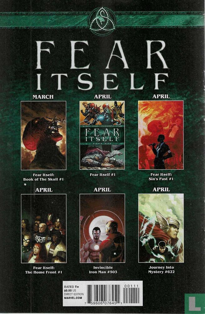 Fear Itself Scetchbook