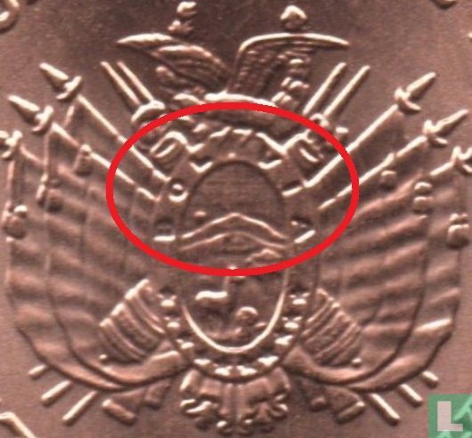 Bolivia 10 centavo 2010