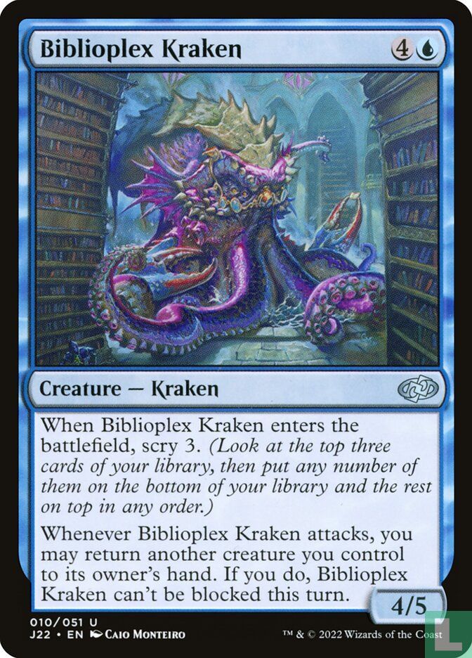 Biblioplex Kraken