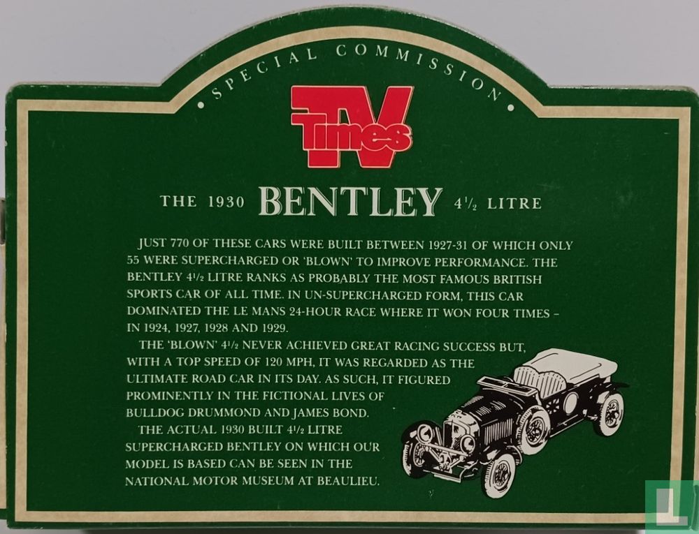 Bentley 4,5 liter