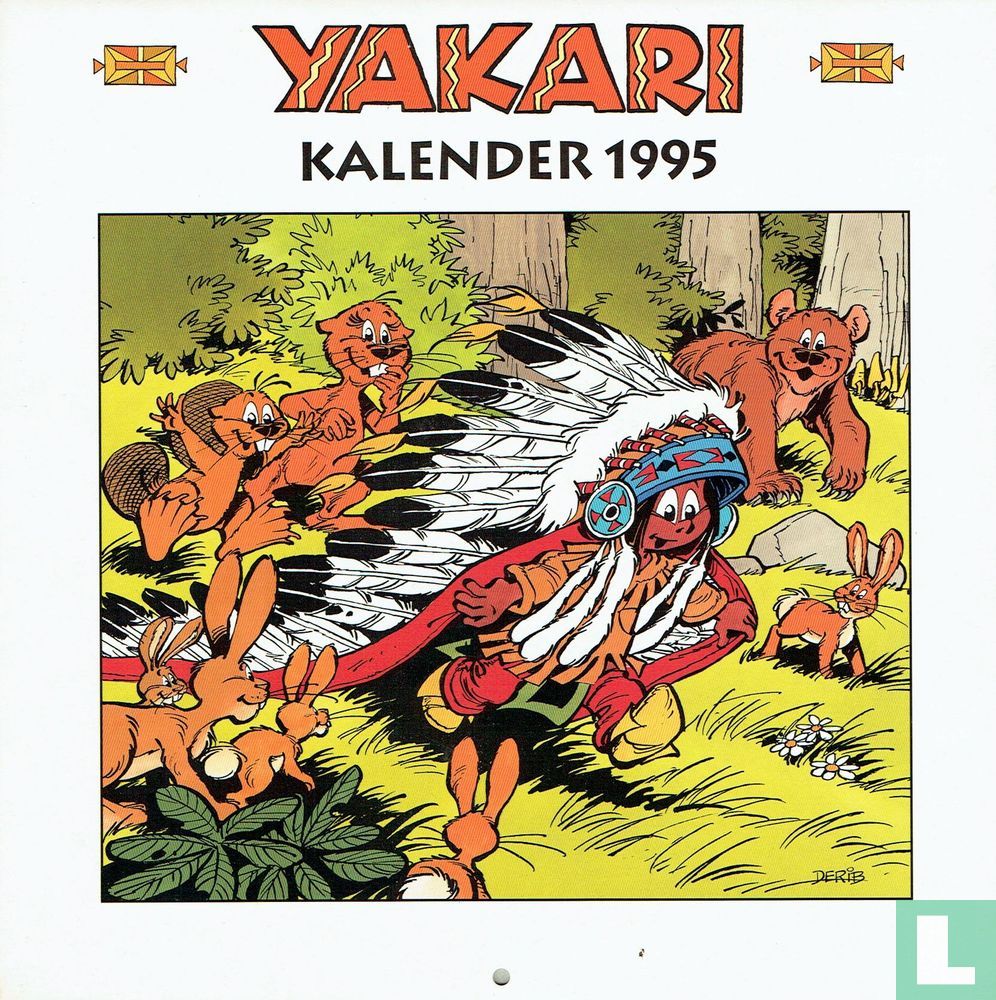 Calendrier Yakari 1995