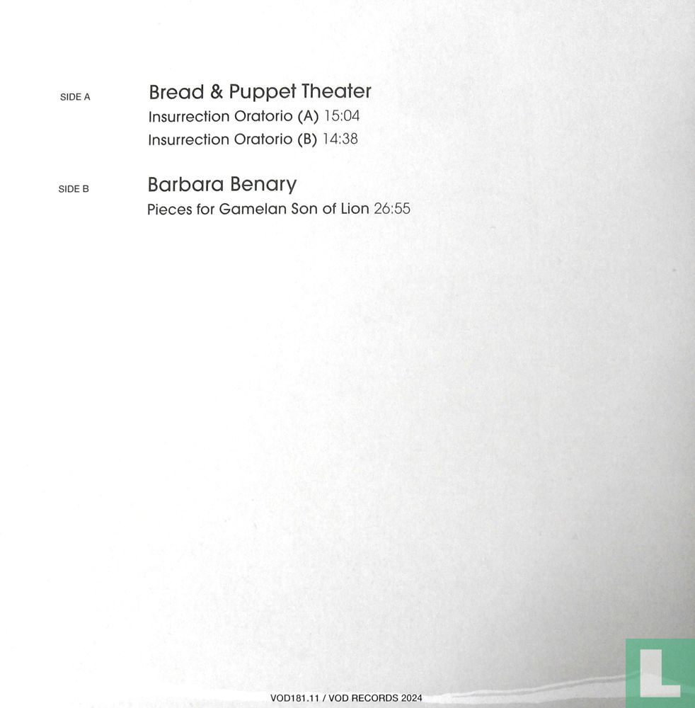 Bread & Puppet Theater / Barbara Benary