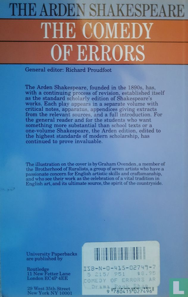 The Comedy of Errors