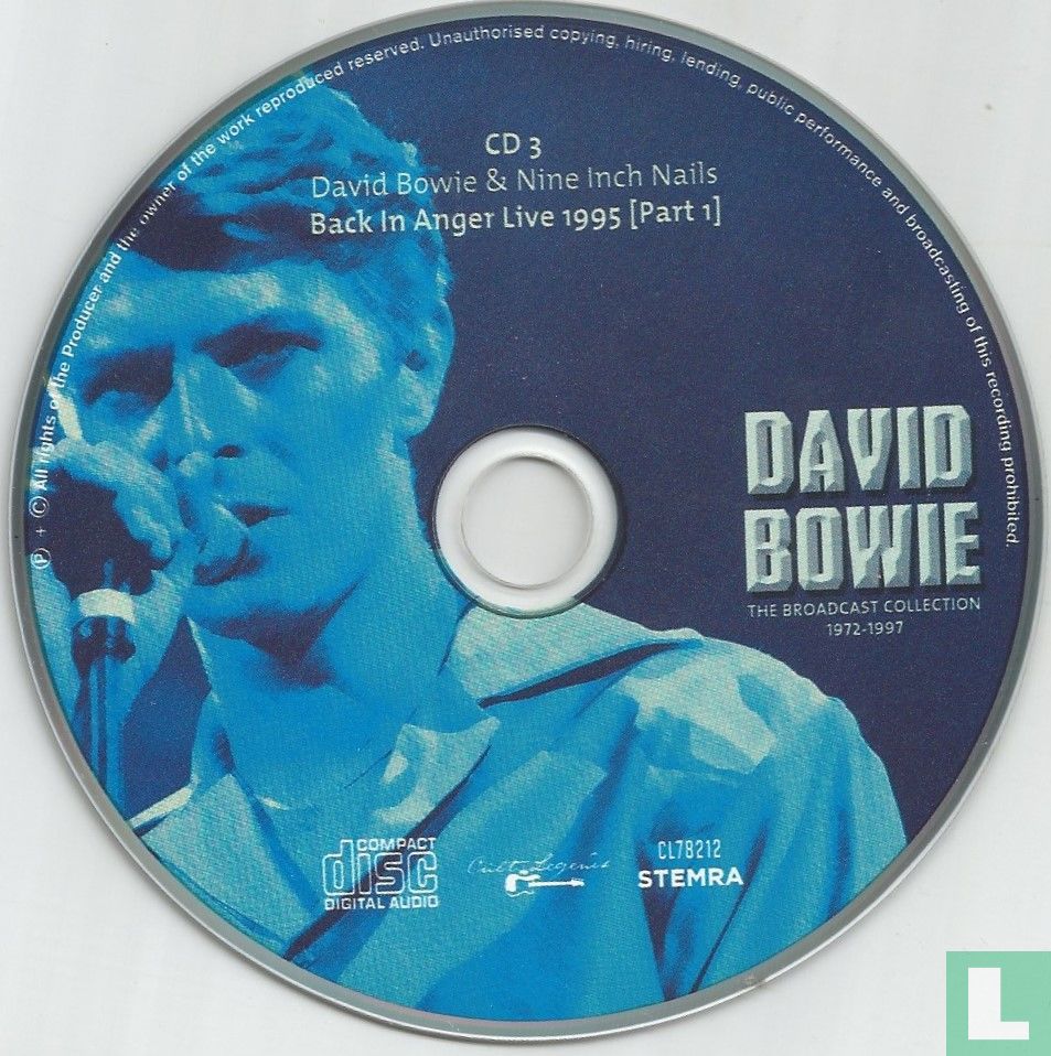 The Broadcast Collection 1972-1997 CD CL78212 (2019) - Bowie, David ...