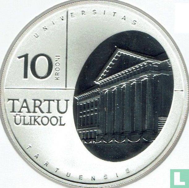 Estland 10 Krooni 2002 (PP) "200th anniversary Reopening of Tartu University"