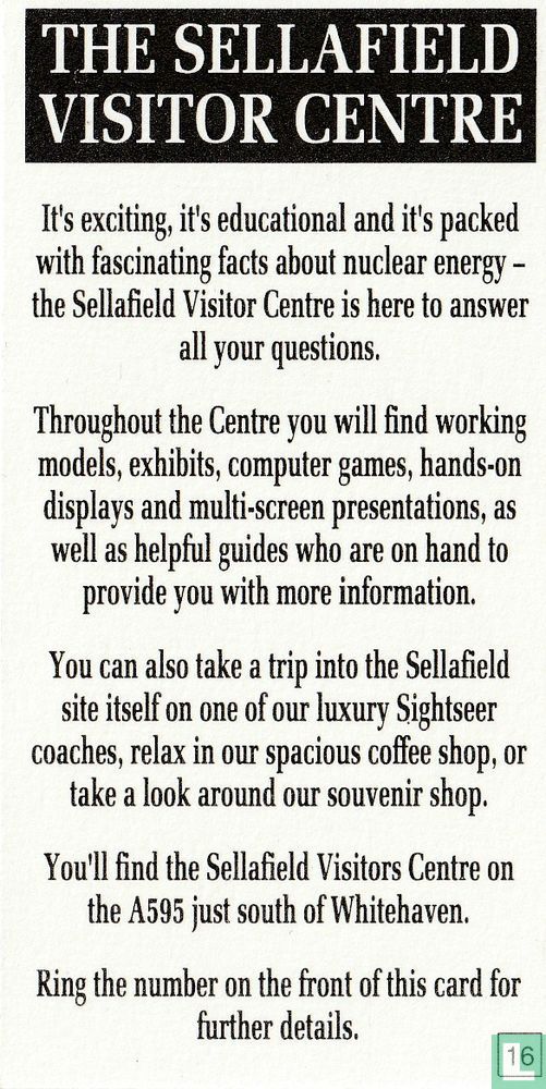 The Sellafield Visitor Centre