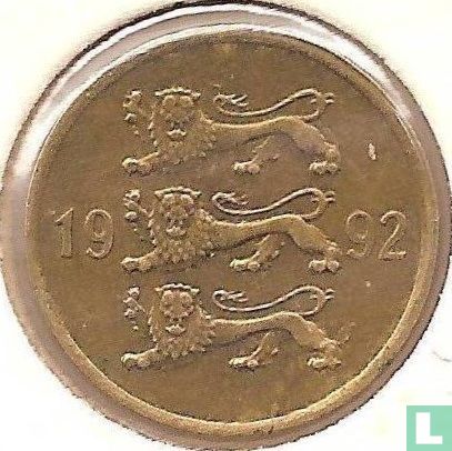 Estland 5 senti 1992