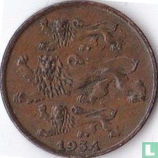 Estonia 2 senti 1934