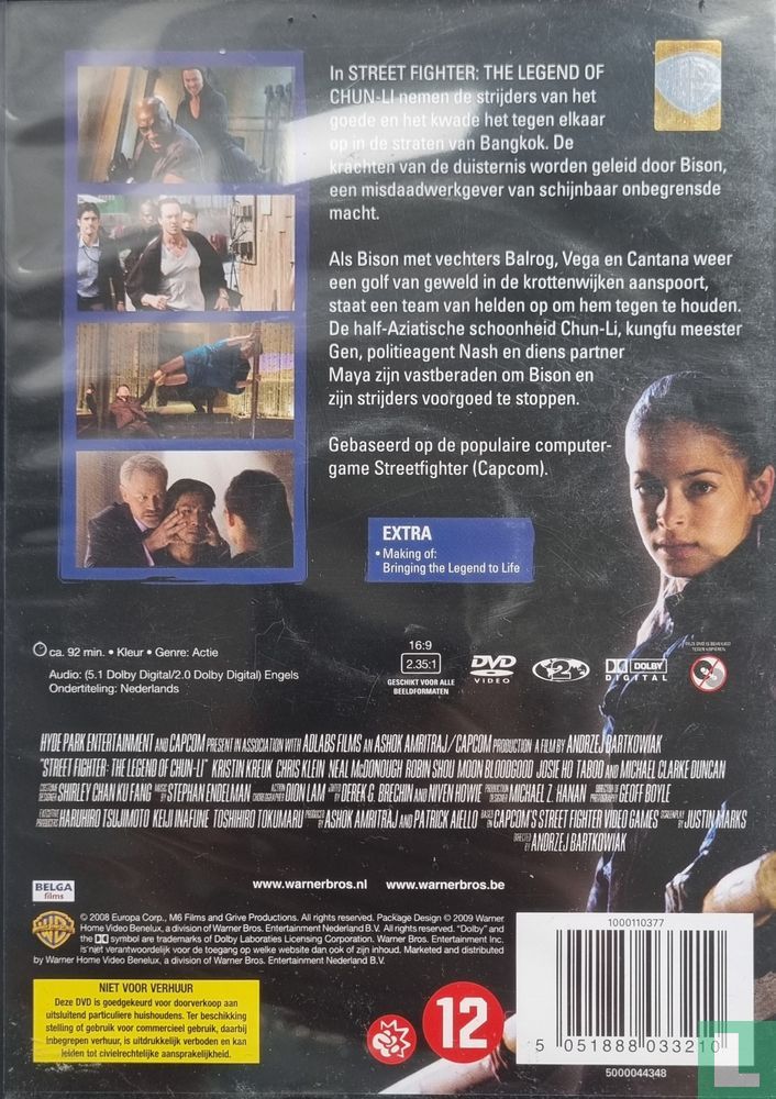 Street Fighter: The legend of Chun-Li