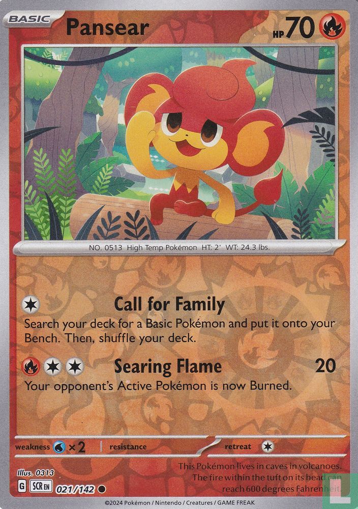 Pansear (Reverse Holo)