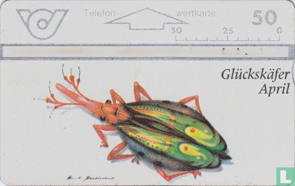 Glückskäfer - April