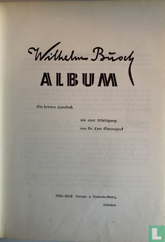 Wilhelm Busch Album