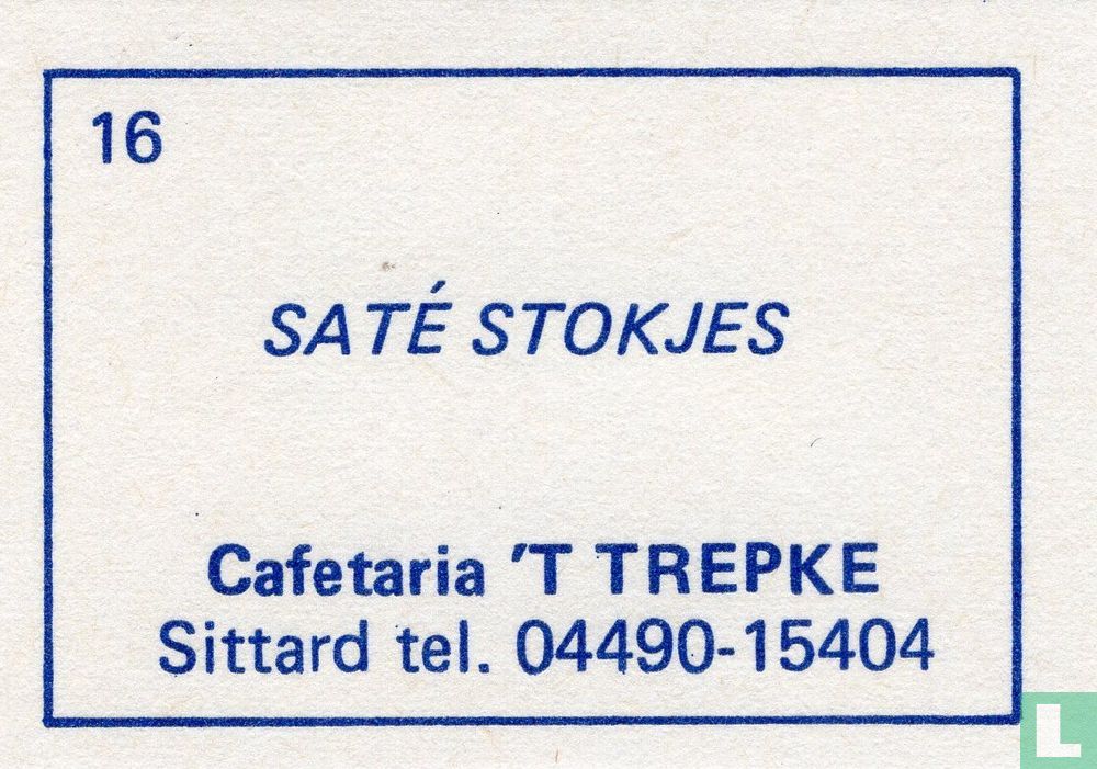 Saté stokjes