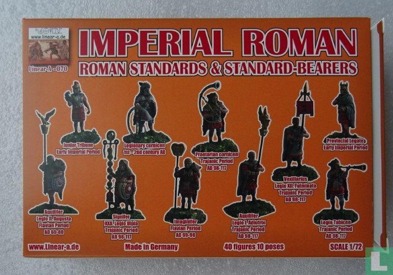 Imperial romans command set Standards & Standard-Bearers