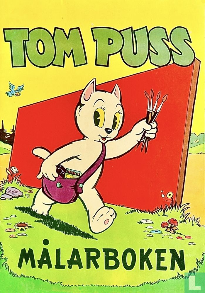 Tom Puss Målarboken