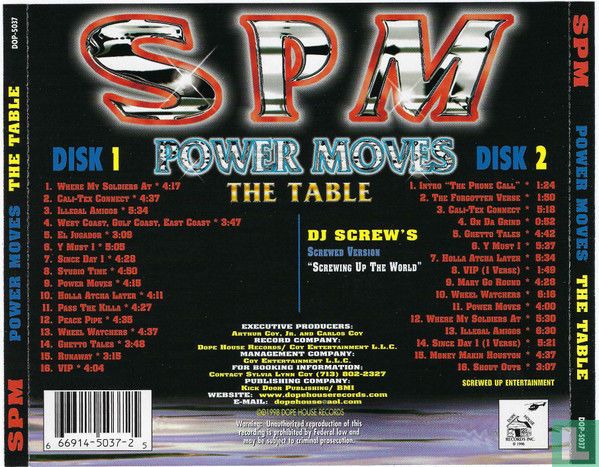 Power Moves the Table
