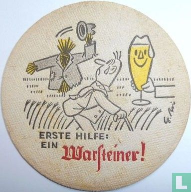 Erste Hilfe / ein Warsteiner